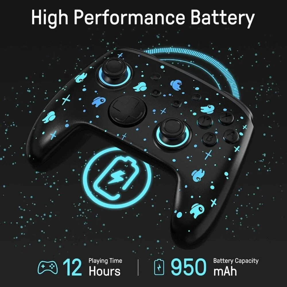 FUNLAB Pro Wireless Controller Among Us For Nintendo Switch OLED/LITE Controller - Picture 4 of 12